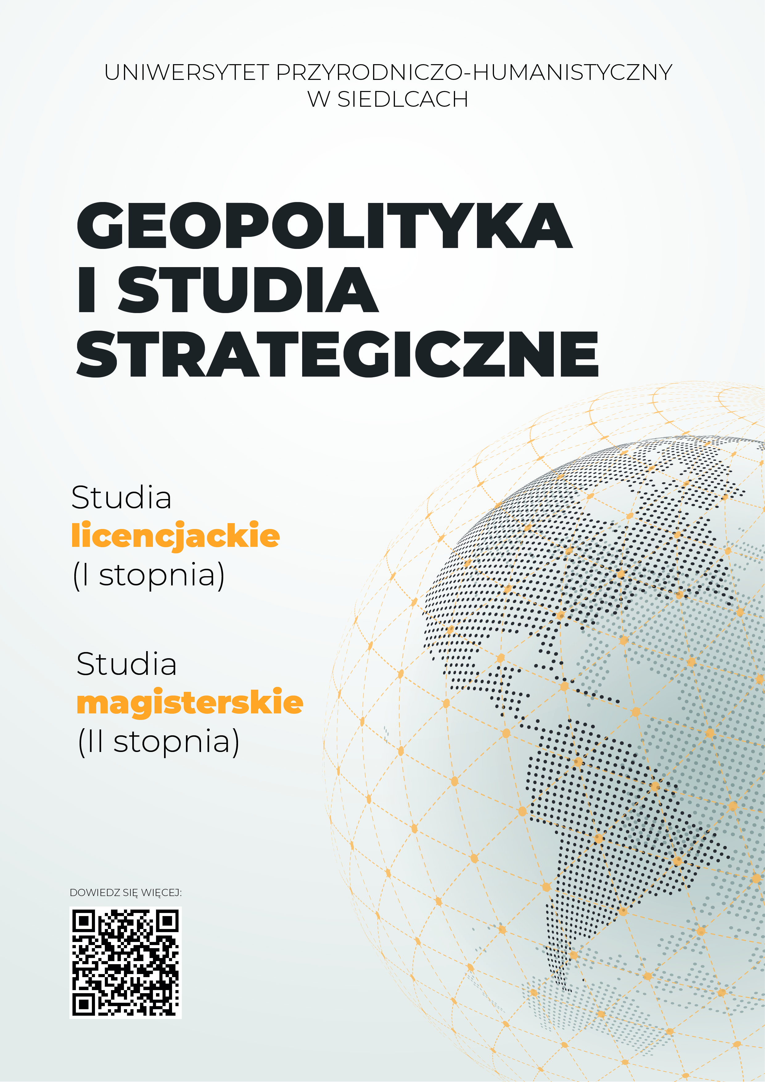 geopolityka i studia strategiczne plakat